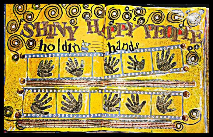 Artsy Fartsy; Creative Art Journaling Unleashed~: Shiny Happy People